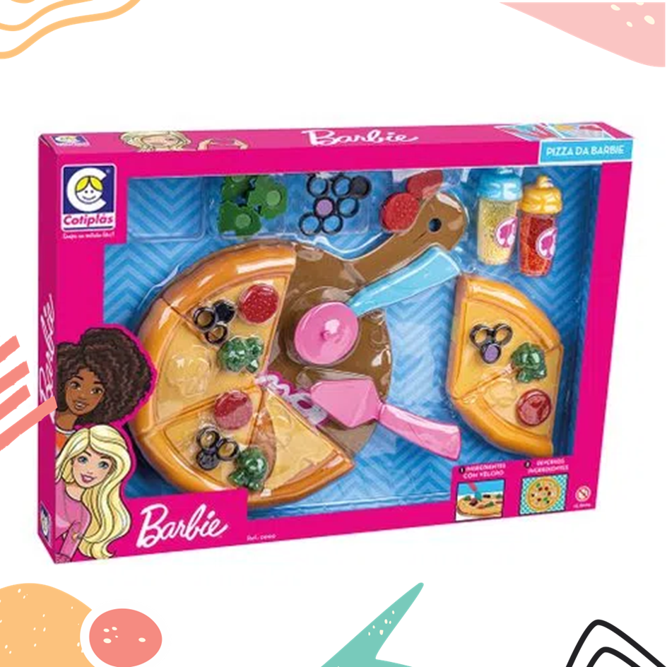 Kit Cheff Barbie Mestre Cuca Acessórios - Rosa