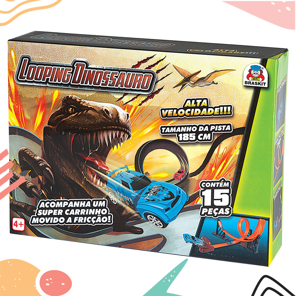 Hot Wheels Pista Ataque do T-Rex