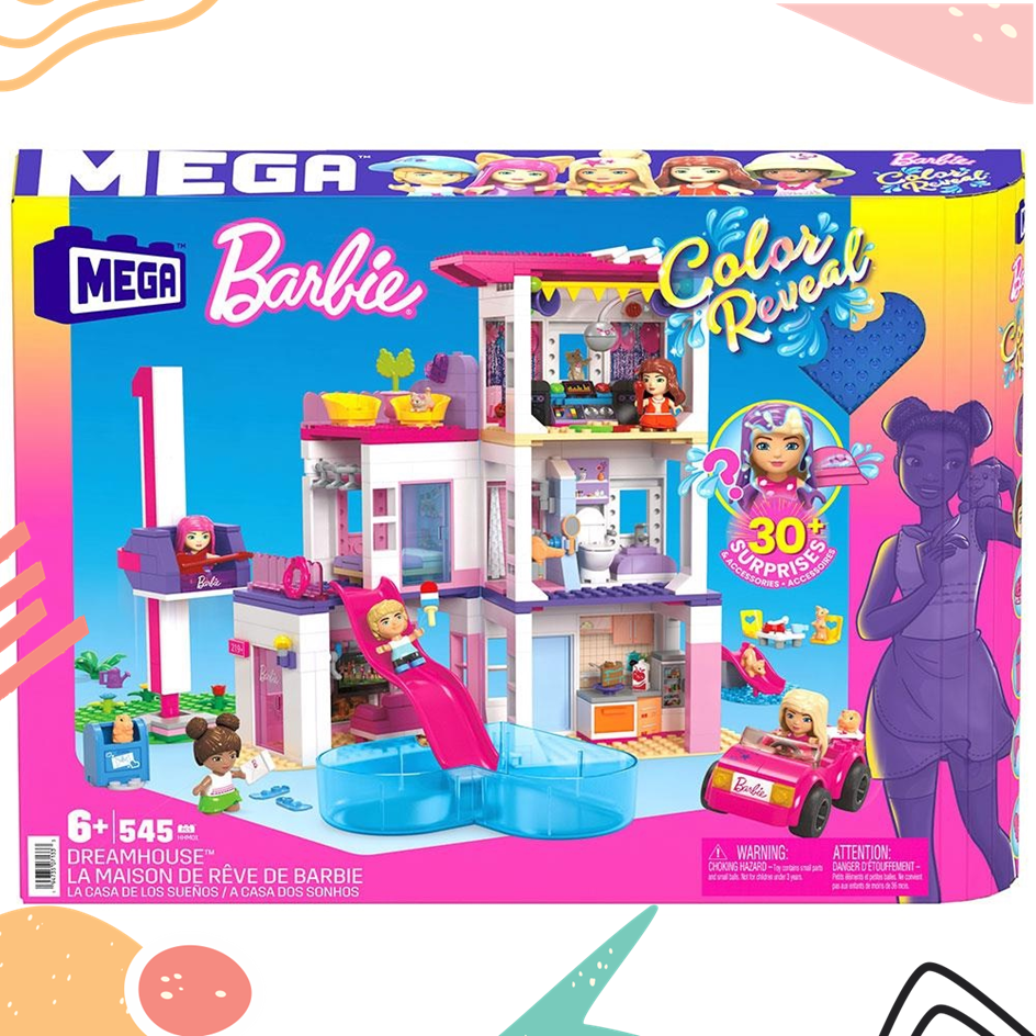 Mega Construx Barbie Jogo De Construção A Casa Dos Sonhos