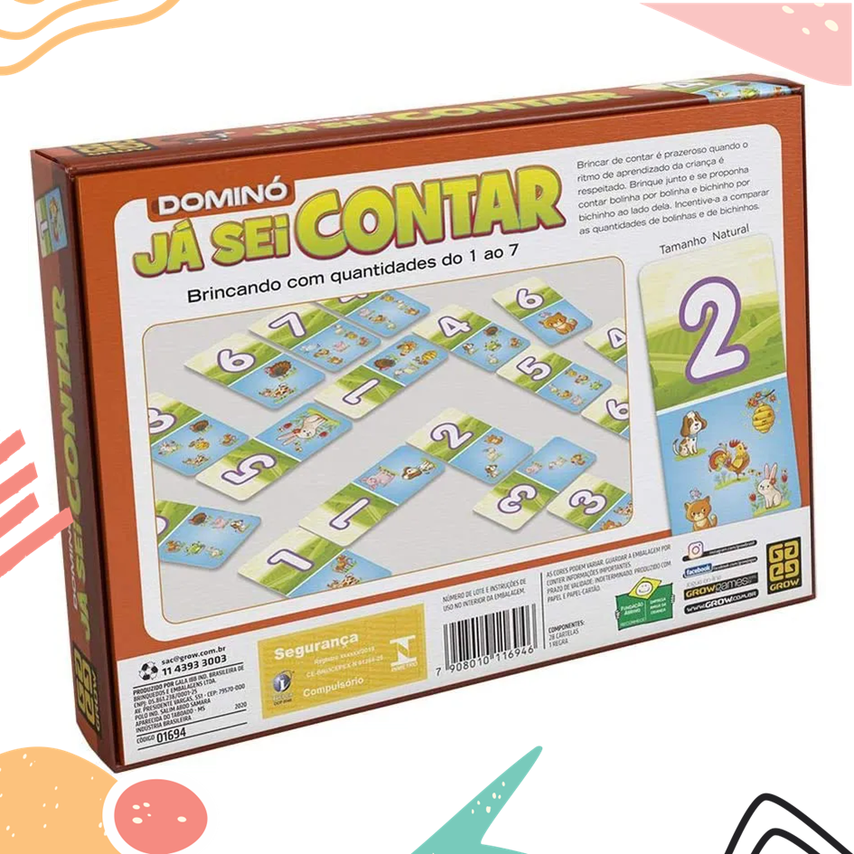 Jogo Educativo - Cada Coisa em Seu Lugar - Grow