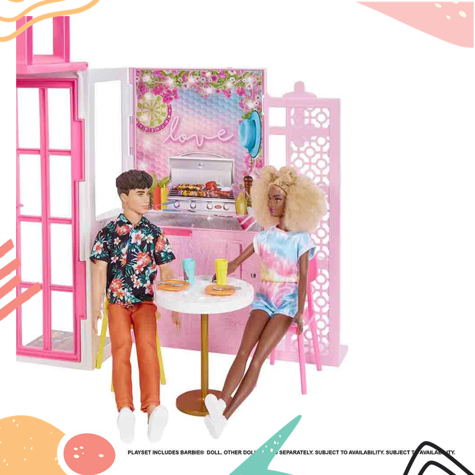 Playset Barbie - 90 Cm - Casa da Barbie - Casa Malibu - Mattel