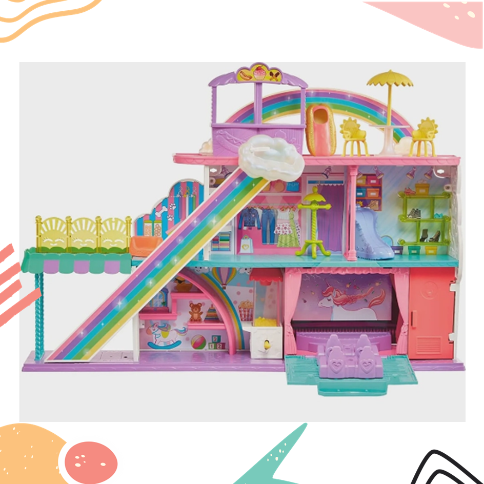 Playset e Mini Boneca - 25 Cm - Polly Pocket - Club House da Polly