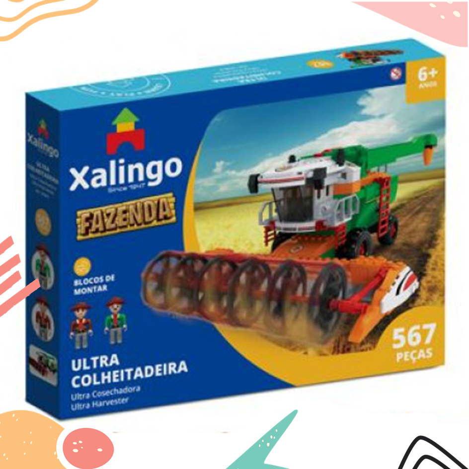 Jogo Infantil Passatempo 6 em 1 Xalingo - xalingo