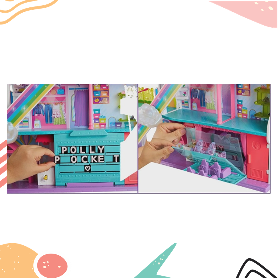 Polly Pocket - Carrinho de Doces Surpresas - Mattel