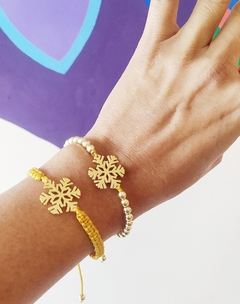Pulsera copo de nieve en internet