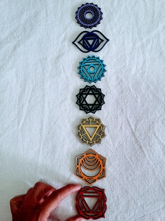 Juego de chakras 5cm