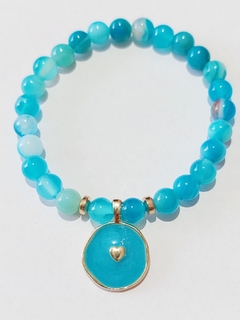 Pulsera corazón vibrante
