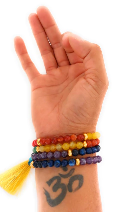 Japa mala 7 chakras elástico - comprar en línea
