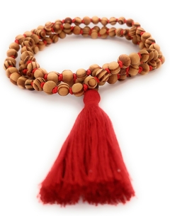 Japa mala / cuentas de oración de madera palo de rosa - comprar en línea