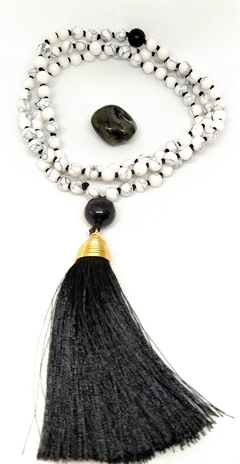 Imagen de Japa mala yin yang