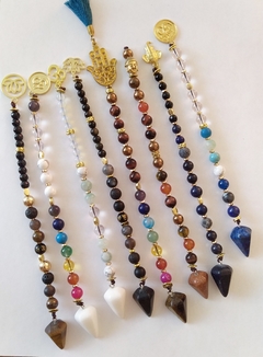 Péndulos de minerales para radiestesia