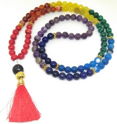 Japa mala 7 chakras 8mm - comprar en línea