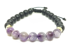 Pulsera de ágata 8mm