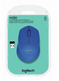 Mouse inalámbrico M280 LOGITECH Azul