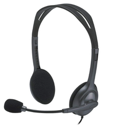 Auricular Logitech H111 negro