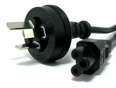 Cable Trebol Fuente Alimentación Cargador De Notebook