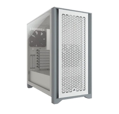 Gabinete Corsair 4000D Airflow Sermitorre Vidrio Templado Blanco