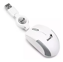 Mouse mini Genius Micro Traveler blanco