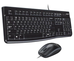 Teclado + Mouse Logitech MK120 Desktop USB