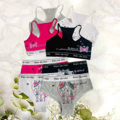 CJ251-Conjunto de nenas Juvenil pack x 12 Unidades