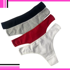 BO6451-PACK X 3 Colaless lisas de algodón
