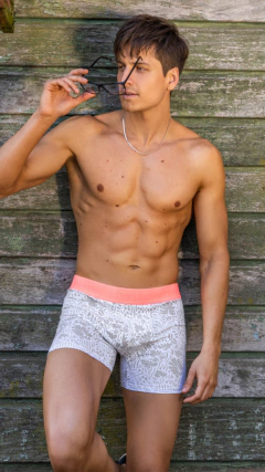 AC5116-Boxer algodón & lycra Tropical en internet