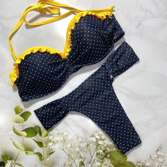 BK1037-Bikini tres piezas - lenceriamarina