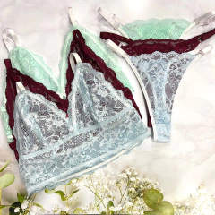 CJ242-Bralette de top de encaje pack x 12 Unidades