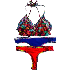 ML1022-Bikini dos piezas triangulo pack x 12 Unidades