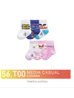 FL55T0-Media TERMICA . Diseños surtidos niños-as