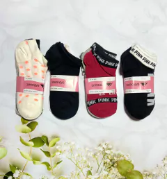 MD713-Soquetes de mujer estampados sports pack x 12 Unidades - comprar online