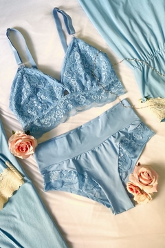 Conjunto de Amamentação com Renda - Afrodite Lingeries