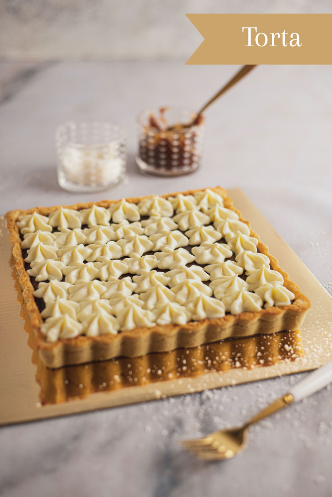 Torta de coco con dulce de leche y Ganache de chocolate blanco