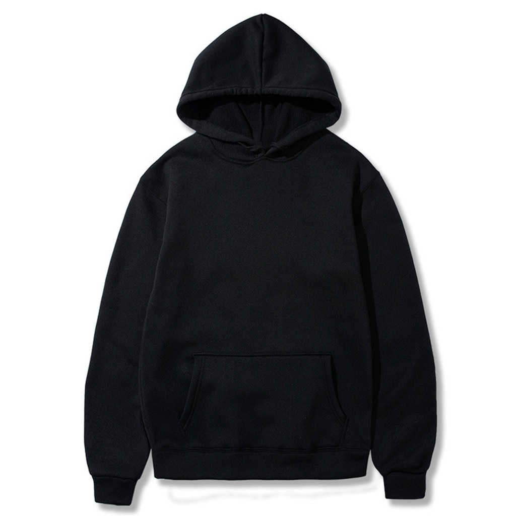 plain oversized zip up moletom com capuz