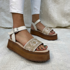 Sandalia de Hombre Cuero Coronel Tapioca C092 | en zapatosvas.com