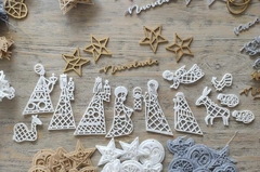 Serie Pesebre Filigrana (set 13 uds) - tienda online