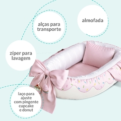 Ninho para Bebê Redutor de Berço Donut Doce Encanto 80cm GRÃO DE GENTE - comprar online