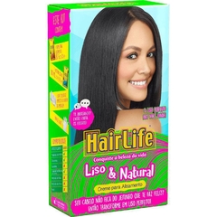Creme Alisante HairLife Liso & Natural KIT - Embelleze