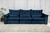 Sofá Retrátil Reclinável Kapri 3.20 Veludo Azul 53 - comprar online