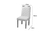 Mesa Natalle Tampo Off 100×100 com 4 Cadeiras Crys na internet
