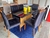 Mesa Los Angeles Cinamono Preto 80×1,60 cm com 6 Ca na internet