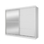 Guarda-Roupa Marques com Espelho 2 Portas Larg. 2.02 m 100% MDF – Branco na internet
