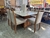 Mesa 6 cadeiras 1,35x1,35 -Athenas com aplique