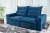 Sofá Retrátil Reclinável Atenas 2.10m Veludo Azul 800 D33 Soft Molas Ensacadas - loja online