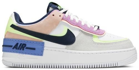 tênis nike air force 1 shadow white hydrogen blue purple