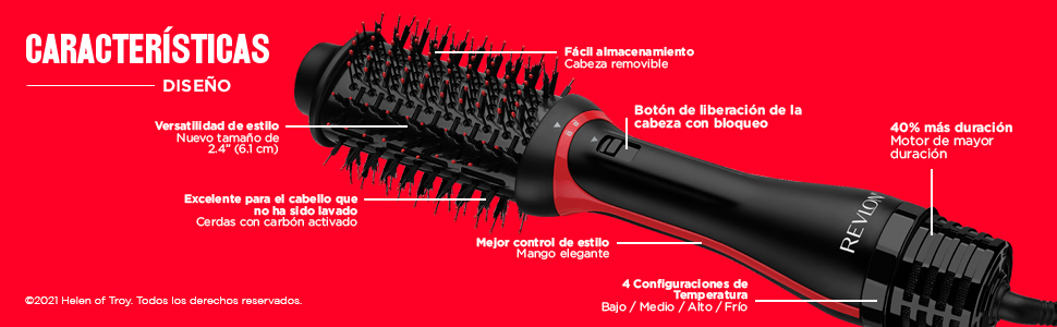 Caracteristicas del cepillo revlon discount