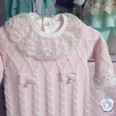 Saída de Maternidade Bella 3 peças - Rosa - comprar online