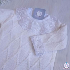 Saída de Maternidade Amelie 3 peças - Branco - comprar online