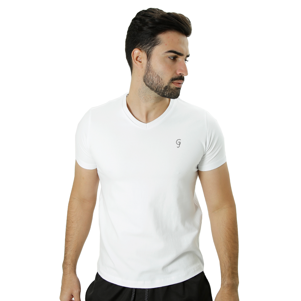 camisetas basicas gola v
