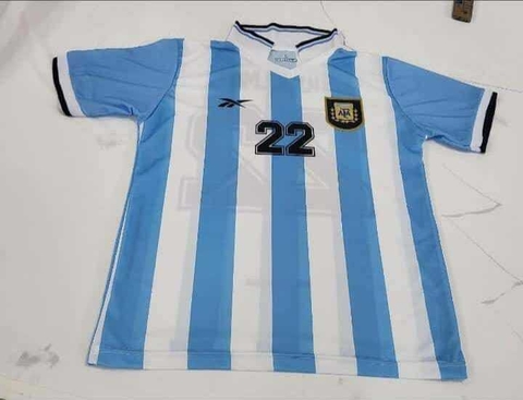 dividir Molesto Calificación camiseta seleccion argentina afa 1999 riquelme reebok 99